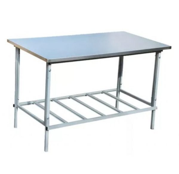Mesa de Trabajo Acero Inox Reforzada